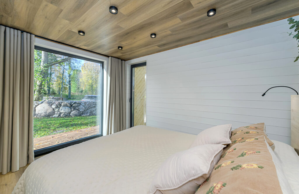 Meremõisa minihouses bedroom view